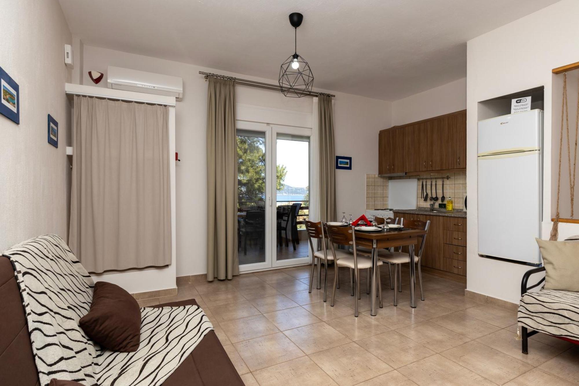 Antigone View Apartments Скала-Потамиас Экстерьер фото