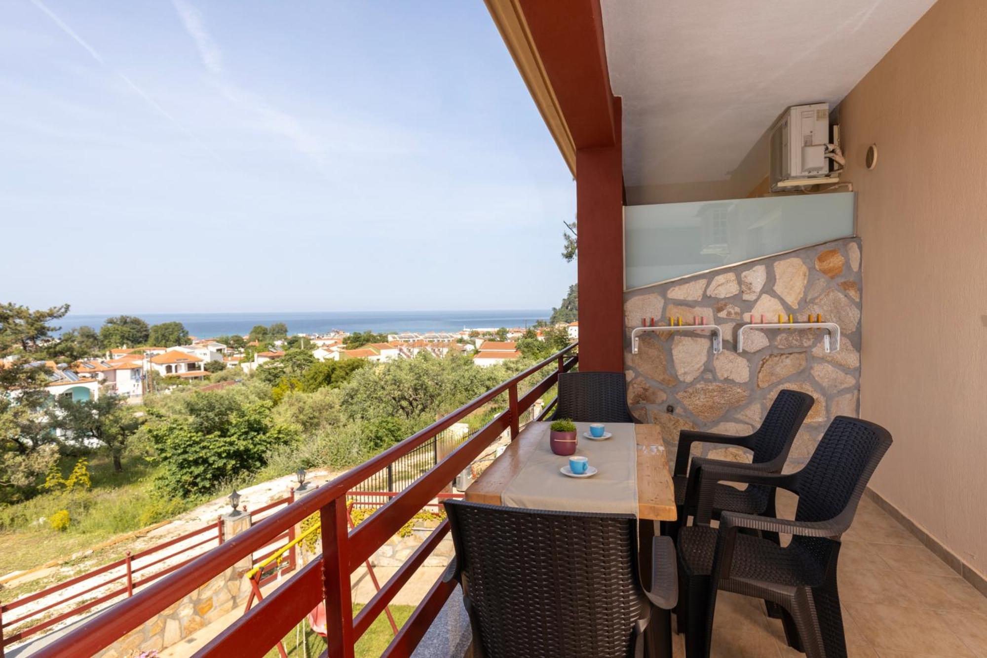 Antigone View Apartments Скала-Потамиас Экстерьер фото