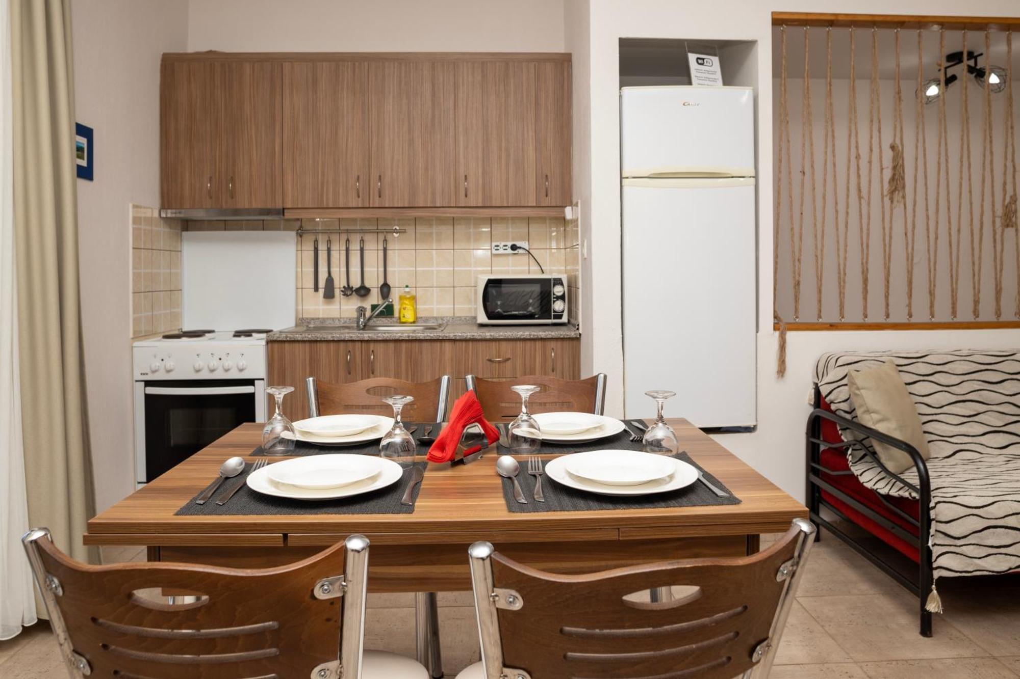 Antigone View Apartments Скала-Потамиас Экстерьер фото