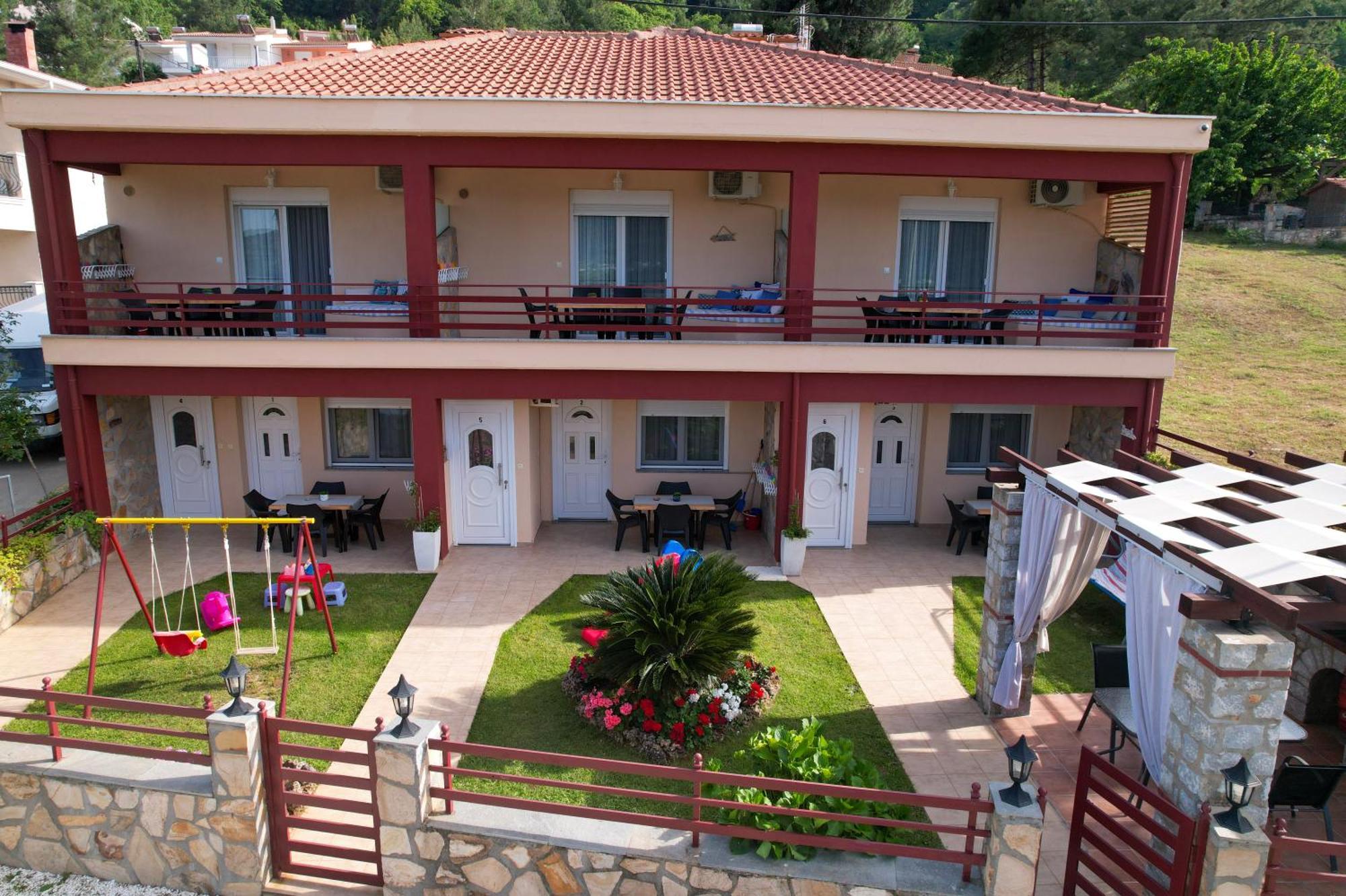 Antigone View Apartments Скала-Потамиас Экстерьер фото