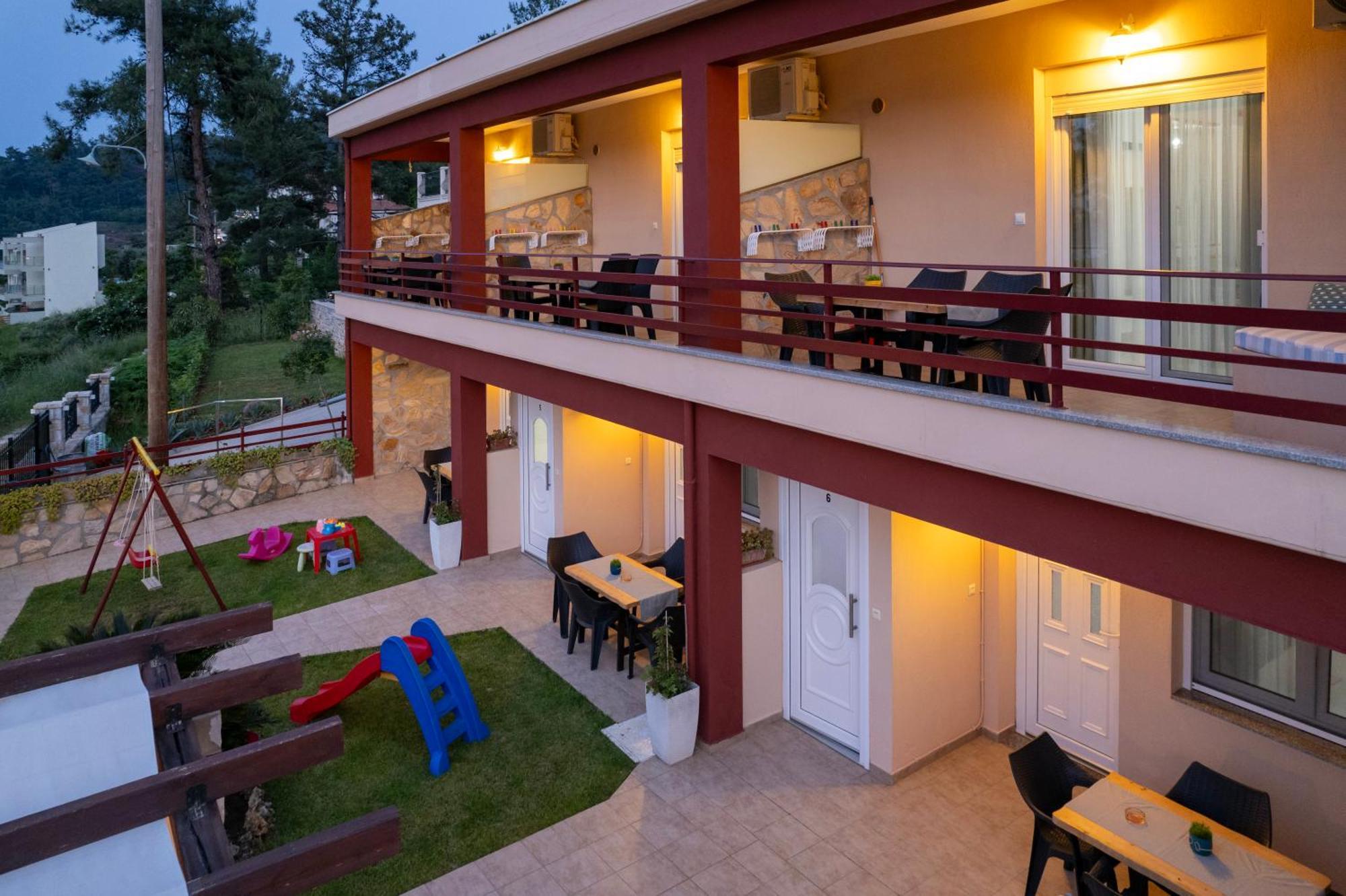 Antigone View Apartments Скала-Потамиас Экстерьер фото