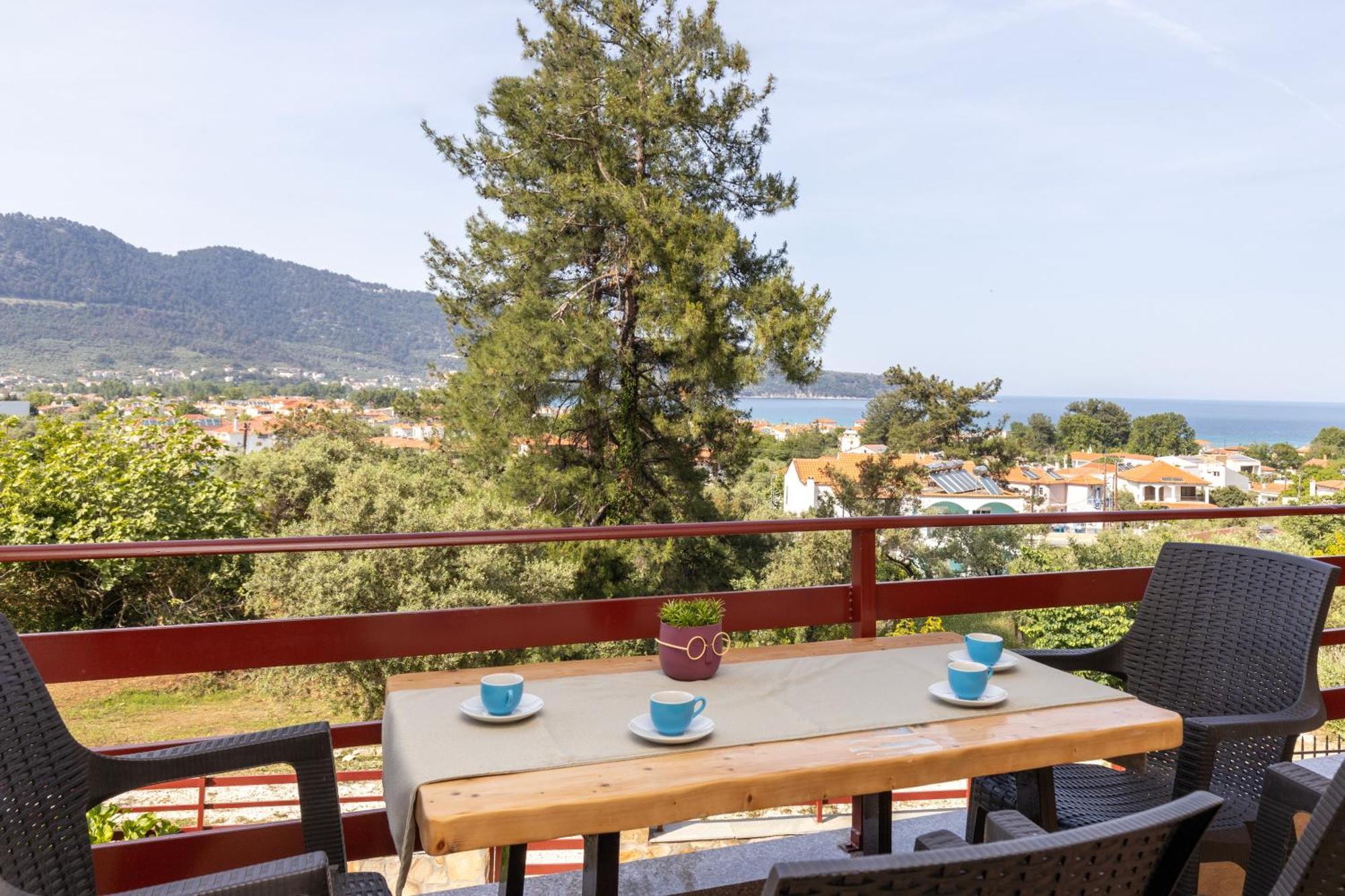 Antigone View Apartments Скала-Потамиас Экстерьер фото
