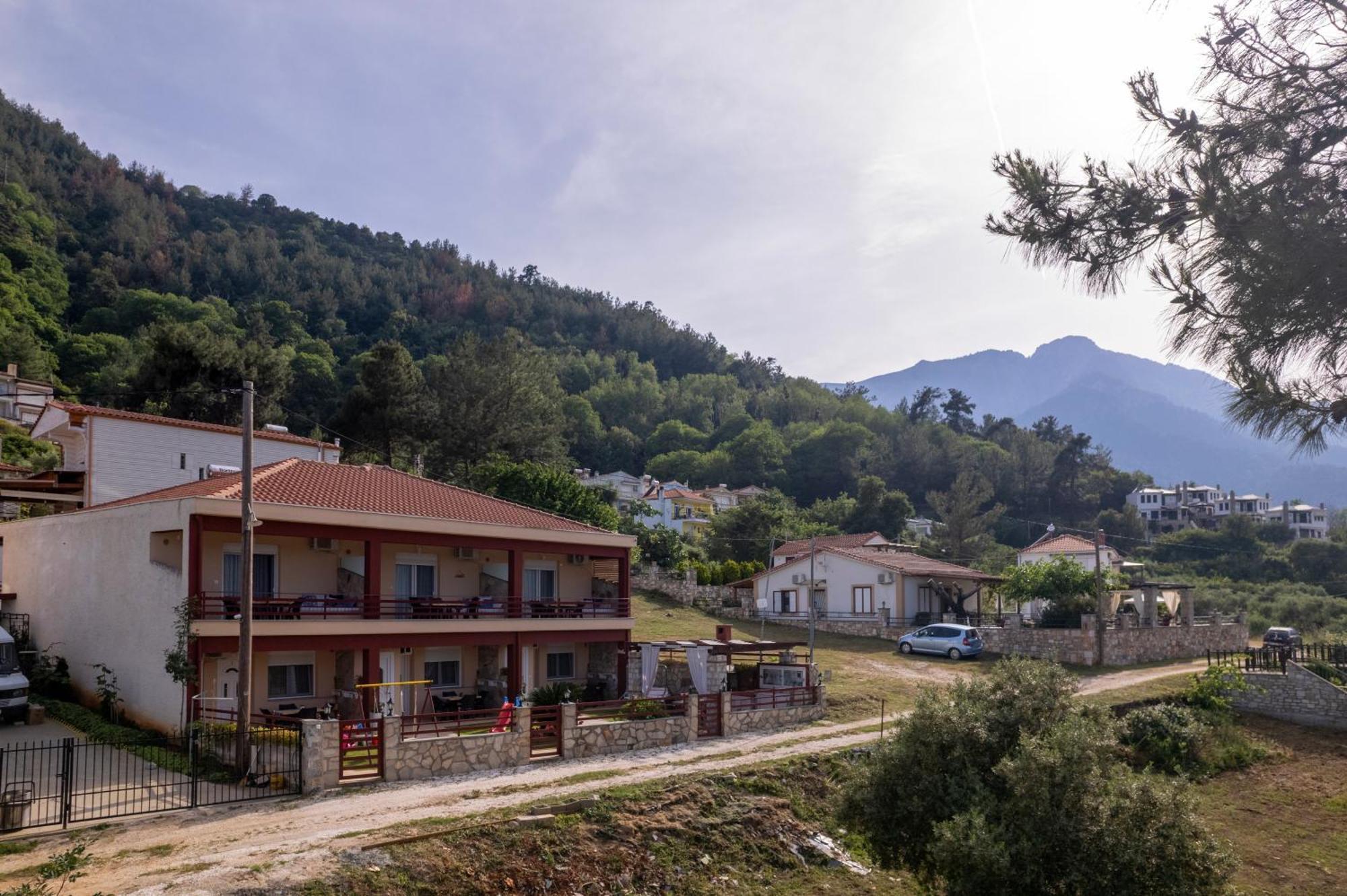 Antigone View Apartments Скала-Потамиас Экстерьер фото